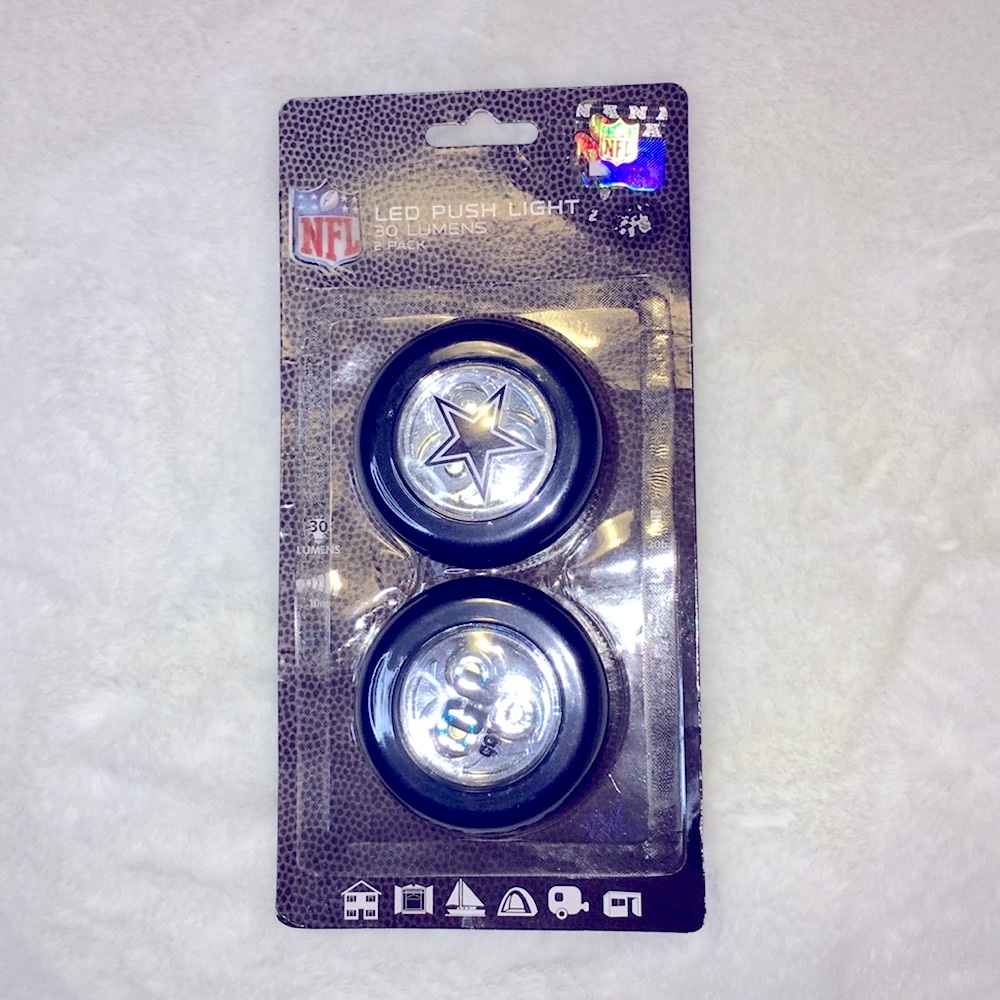 Cowboys Led Push Light